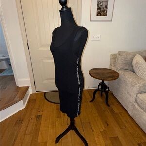 Calvin Klein Jeans Black Tank Sweater Dress
